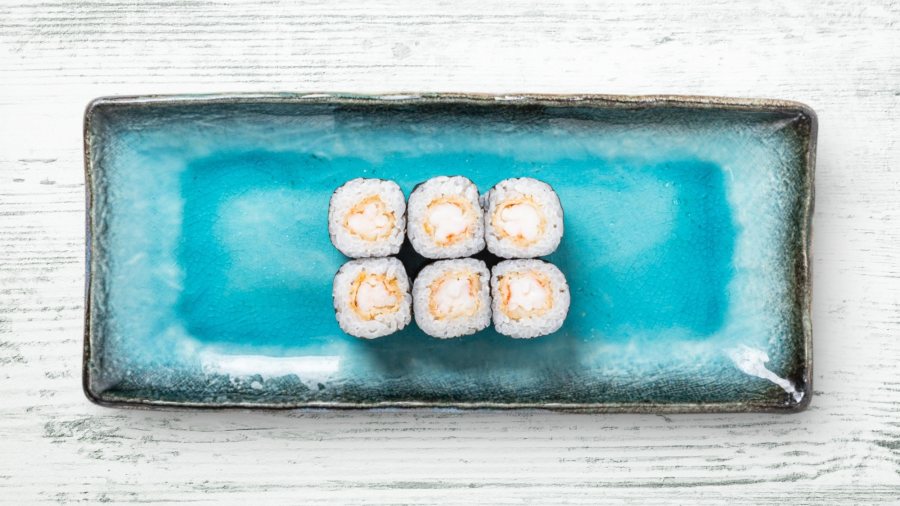 Fried Ebi Maki