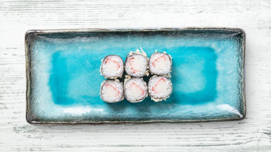 Fried Kani Maki