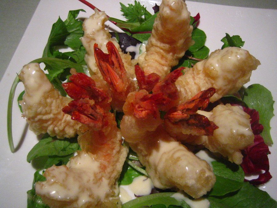 Karkalec Deti Tempura